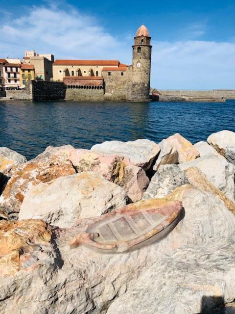 Appartement Dans Le Quartier Recherche Du Moure Collioure Luaran gambar